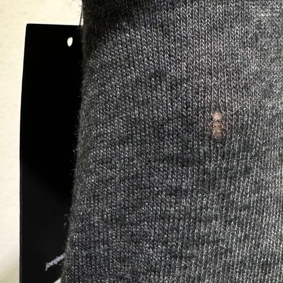 Joe's Jeans Racerback Heather Knit Grey Jumpsuit Lounge Wear Wide Leg Size S - Picture 6 of 9